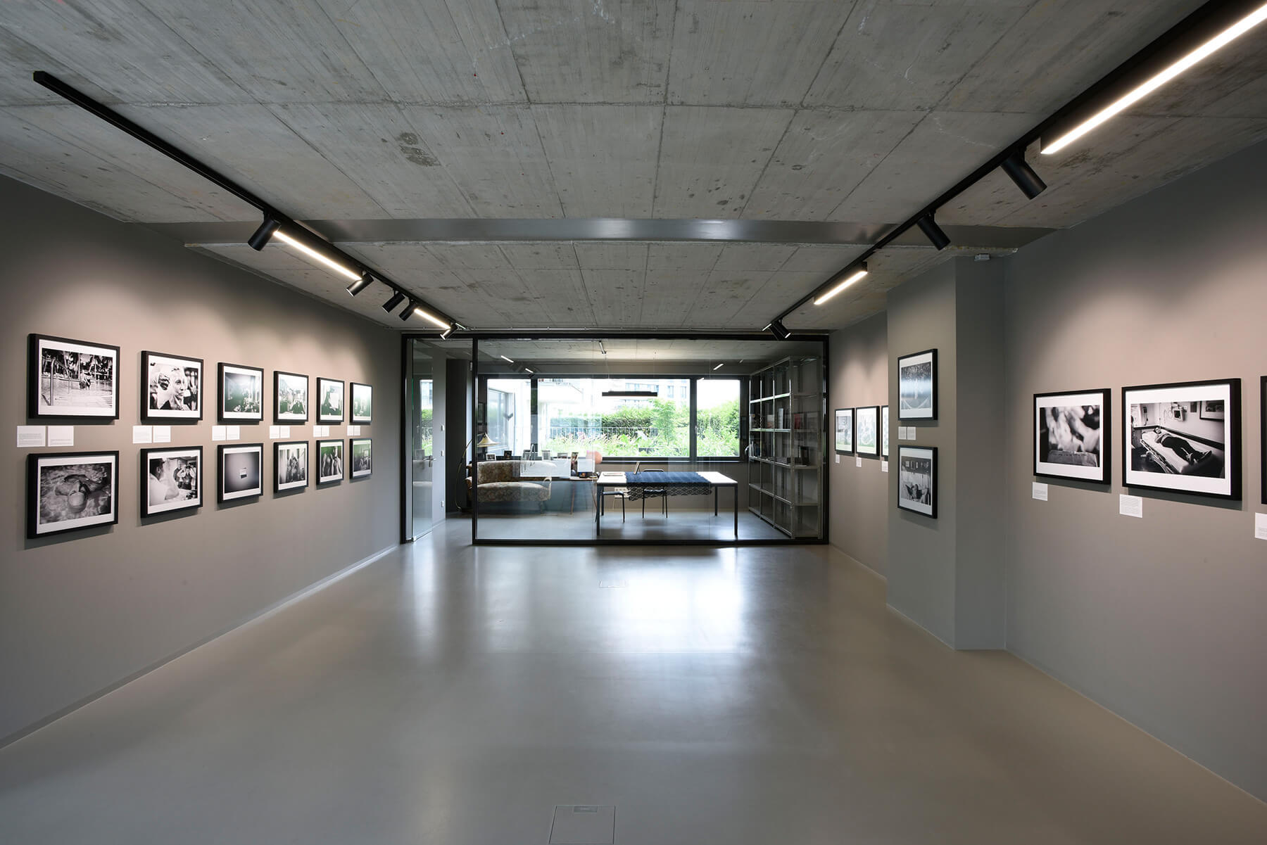 f³ – freiraum für fotografie Ausstellungsraum und Galerieansicht